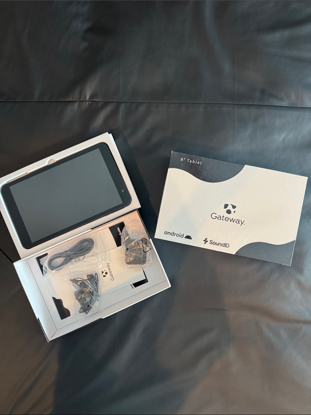 Gateway 8” tablet, Black, new in box